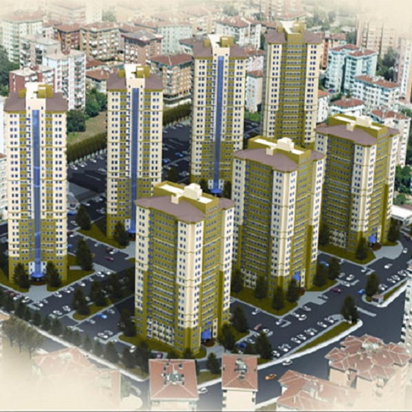 Structural Works for 800-Apartment Housing Project, Kozyatağı